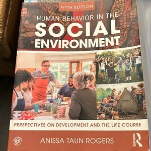 School book for Human Behavior in the Social Environment Fifth edition